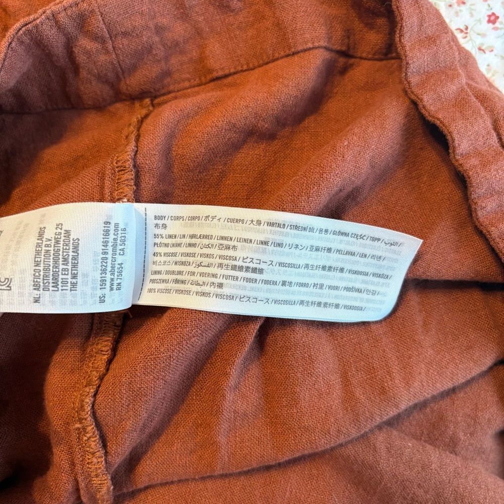 Abercrombie and Fitch Scrunchie Strap Maxi Dress - Picture 9 of 10
